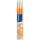 PILOT Tintenrollermine FriXion BLS-FR7 - 0,4 mm, apricot, 3er Pack