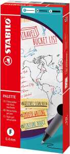 STABILO PALETTE F schwarz 9556091162932