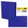 IDENA Ringbuch A4 2 Ringe PP Idena blau 20mm