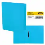 IDENA Ringbuch A4 2 Ringe PP Idena hellblau 20mm