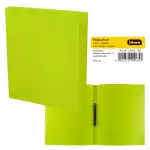 IDENA Ringbuch A4 2 Ringe PP Idena hellgrün 20mm