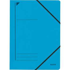 LEITZ 3980 Eckspanner A4 250Blatt PendarecKarton (RC) blau