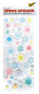 MAX BRINGMANN Epoxy-Sticker Schneeflocken