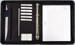 Schreibmappen Set schwarz 30060 35x26,5cm