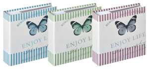 Einsteckalbum Mariposa grün, blau, violett