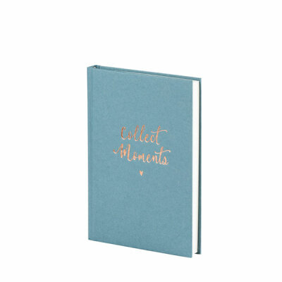 Notizbuch A5 Denim Collect Moments gebunden - 192 Seiten Bullet Planning Rössler