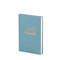 Notizbuch A5 Denim Collect Moments gebunden - 192 Seiten...