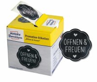 Zweckform Etikett "öffnen und freuen" 200...