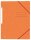 Eckspanner A4 orange - Oxford TOP FILE+ 390 g/m² Karton - Kapazität bis zu 200 Blatt