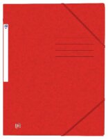 Eckspanner A4 rot - Oxford TOP FILE+ 390 g/m² Karton - Kapazität bis zu 200 Blatt