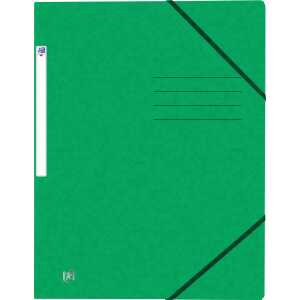 Oxford Eckspanner TOP FILE+ DIN A4 Karton grün