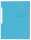 Eckspannmappe TOP FILE+, A4, aus 390 g/m² Karton, hellblau
