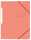 Eckspannmappe TOP FILE+, A4, aus 390 g/m² Karton, coral
