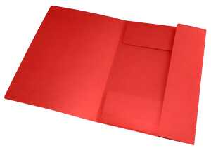 Oxford Sammelmappe A4 Karton 390g/m² rot - TOP FILE+