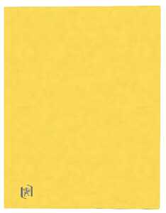 Oxford Aktendeckel A4 Karton 390g/m²gelb - TOP FILE+