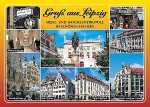Postkarte Leipzig Gruß aus Leipzig - 148 x 105mm