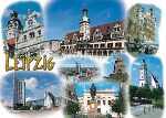 Postkarte Leipzig Uni-Riese - 148 x 105mm 4004545031365