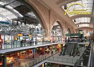 Postkarte Leipzig Hbf. Promenaden - 148 x 105mm 4004545031433