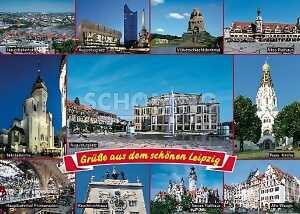 Postkarte Leipzig Schönes Leipzig - 148 x 105mm 4004545031501