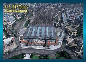 Postkarte Leipzig Hauptbahnhof - 148 x 105mm 4004545031570