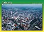 Postkarte Leipzig Leipzig von oben - 148 x 105mm...