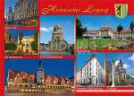 Postkarte Leipzig Historisches Leipzig - 148 x 105mm...