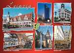 Postkarte Leipzig Innenstadt - 148 x 105mm