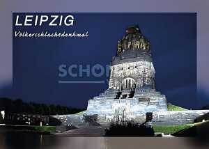 Postkarte Leipzig Völkerschlacht - 148 x 105mm