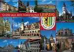 Postkarte Leipzig Historisches Leipzig - 148 x 105mm...