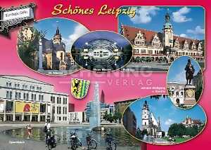 Postkarte Leipzig Schönes Leipzig - 148 x 105mm 4004545398864