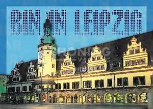 Postkarte Leipzig Bin in Leipzig - 148 x 105mm