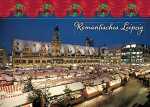 Postkarte Leipzig Weihnachtsmarkt - 148 x 105mm...