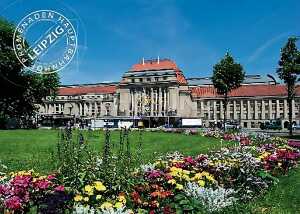 Postkarte Leipzig Promenaden Leipzig - 148 x 105mm