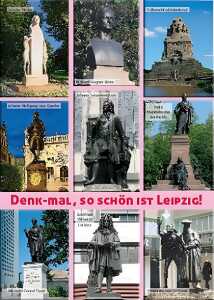 Postkarte Leipzig So schön ist Leipzig - 148 x 105mm