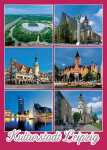 Postkarte Leipzig Kulturstadt Leipzig - 148 x 105mm