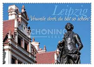 Postkarte Leipzig Leipzig Du bist schön - 148 x 105mm