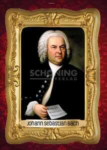 Postkarte Leipzig Johann S. Bach - 148 x 105mm