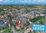 Postkarte Leipzig Leipzig von oben - 148 x 105mm...