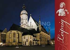 Super-Top-Cards Leipzig Thomaskirche - 170 x 120mm