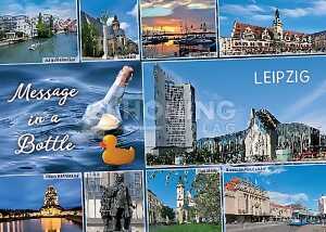 Super-Top-Cards Leipzig Flaschenpost - 170 x 120mm