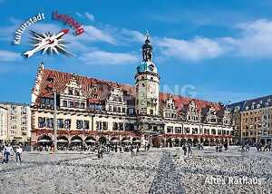 Super-Top-Cards Leipzig Altes Rathaus - 170 x 120mm 4004545608185