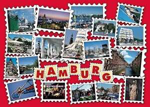 Postkarte Hamburg 4004545411242