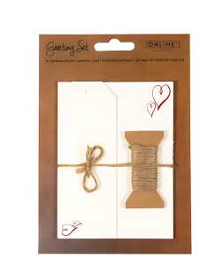 Set Glückwunschkarten - Geschenkanhänger