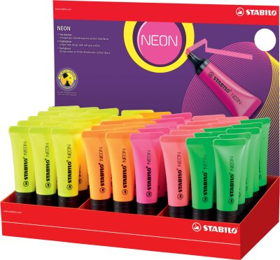 STABILO NEON 45er Display