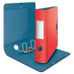 LEITZ Ordner A4 82mm Urban Chic rot 11160020 Active