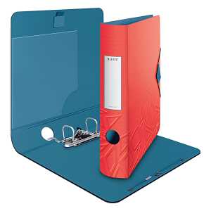 LEITZ Ordner A4 65mm Urban Chic rot 11170020 Active