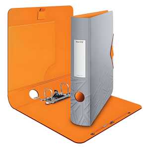 LEITZ Ordner A4 65mm Urban Chic dunkelgrau 11170088 Active