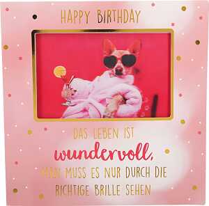 3D Klappkarte Musik Motiv 27 - Happy Birthday Das Leben ist wundervoll