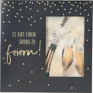 3D Klappkarte Musik Motiv 55 - Es gibt einen Grund zu Feiern! Heut