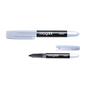 Rollerball magiXX schwarz radierbar nachfüllbar Schreibfarbe blau